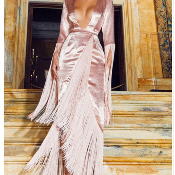house of cb fringe dress
